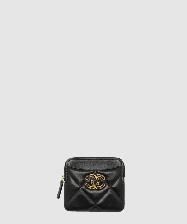 샤넬 19 지퍼 동전지갑 AP2086