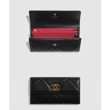 샤넬 19 롱 플랩 장지갑 AP0955