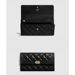 샤넬 보이 플랩 장지갑 A80286