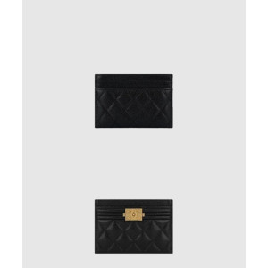 샤넬 보이 카드지갑 A84431