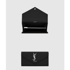 생로랑 모노그램 마틀라세 플랩 장지갑 372264