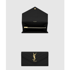 생로랑 모노그램 마틀라세 플랩 장지갑 372264