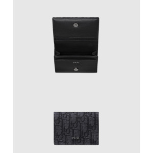 디올 오블리크 비즈니스 카드지갑 2ESCH
