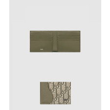 디올 오블리크 새들 2단 지갑 2ADBH