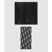 디올 오블리크 버티컬 장지갑 2OBBC