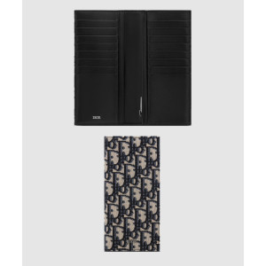 디올 오블리크 버티컬 장지갑 2OBBC