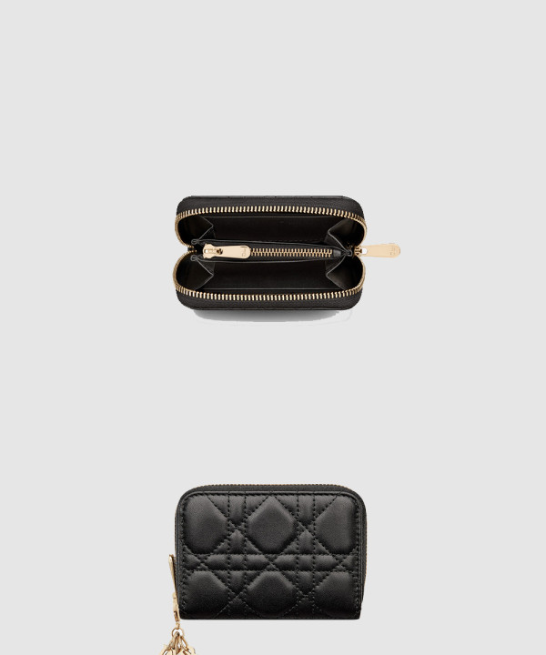 디올 레이디 디올 보야저 동전 지갑 S0985