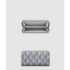 디올 다이아몬드 지퍼 장지갑 2ESBC