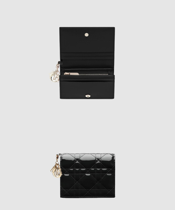 디올 레이디 페이던트 가드니아 미니 지갑 S0178