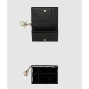 디올 레이디 플랩 카드지갑 S0011