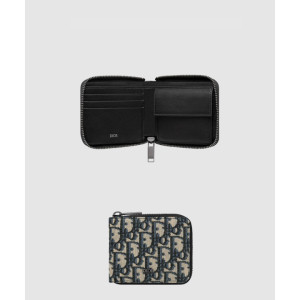 디올 지퍼 지갑 2ESBC