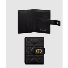 디올 카로 버티컬 단델리온 카드 지갑 S5157