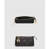 디올 레이디 까나쥬 지퍼 지갑 S0972