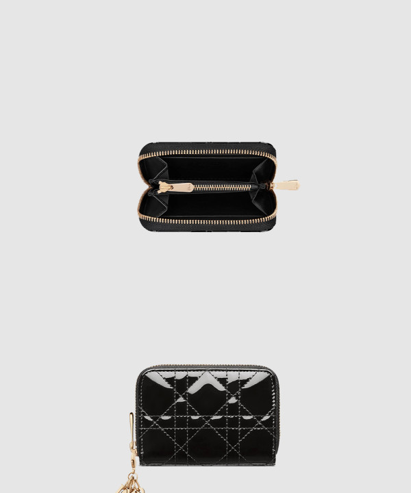 디올 레이디 보야저 동전 지갑 S0985