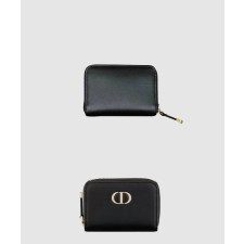 디올 30 몽테인 보야져 지퍼 동전지갑 S2155