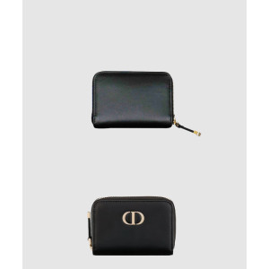 디올 30 몽테인 보야져 지퍼 동전지갑 S2155
