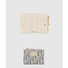 디올 30 몽테인 달리아 지퍼 반지갑 S2197