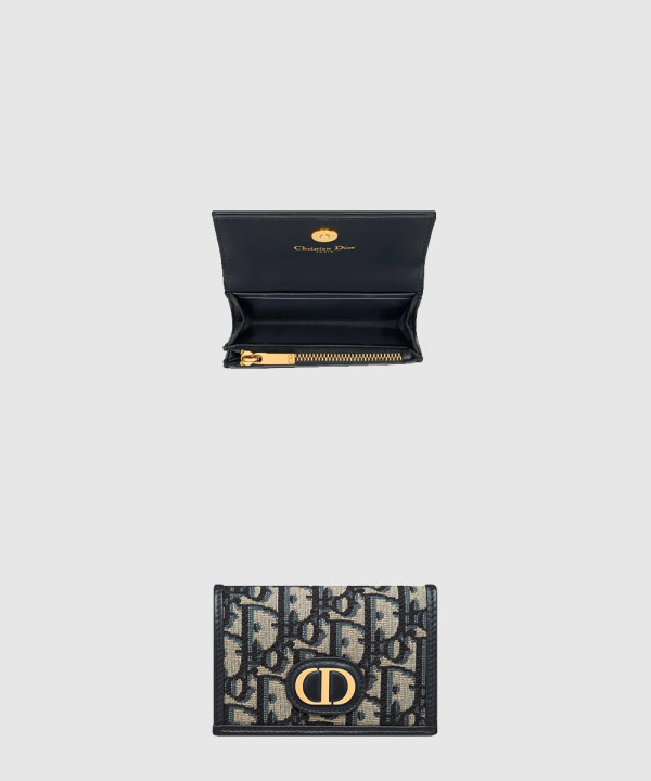 디올 오블리크 30 몽테인 글리신 지갑 S2300