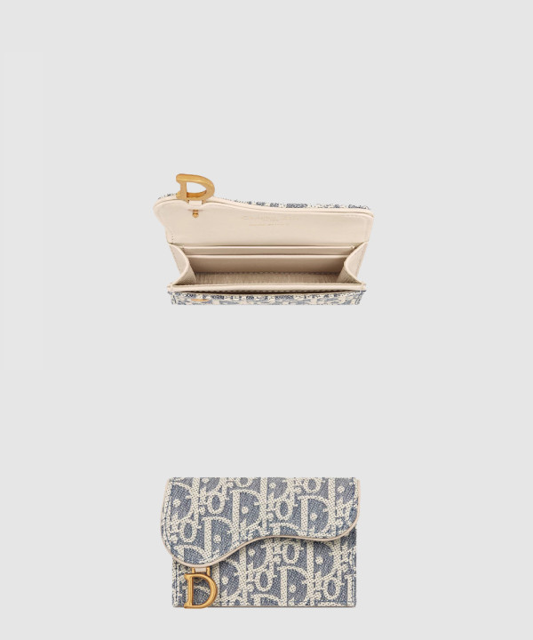 디올 새들 블룸 카드 지갑 S5611