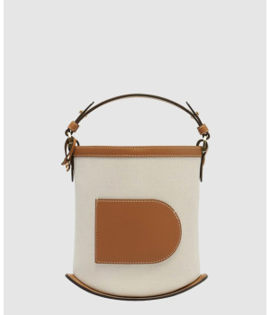 델보 핀 캔버스 토트백