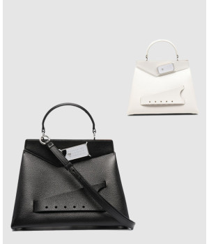 마르지엘라 스내치드 미디엄 탑핸들백