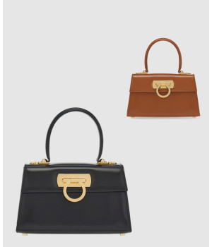 페라가모 아이코닉 탑 핸들 숄더백 212958