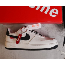 (국내배송) 나이키X슈프림 에어 포스1 AF1 슈프림 로우탑