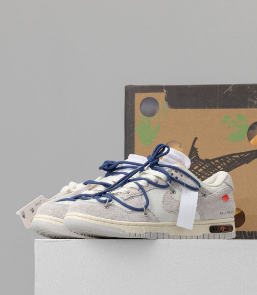 (국내배송) 나이키 x 오프화이트 덩크 로우 더 50 로트