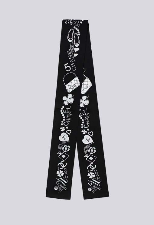 (국내배송) 샤넬 31 RUE CAMBON PARIS 트윌리 방도 스카프