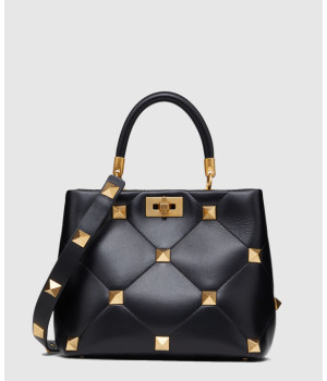 발렌티노 로만스터드 버킷백 미듐