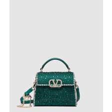 발렌티노 크리스탈 브이슬링 탑핸들백 미니