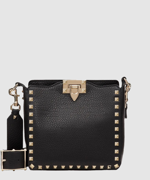 발렌티노 락스터드 미니 호보백