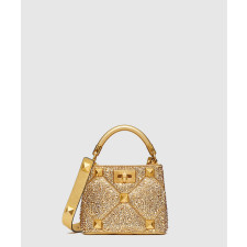 발렌티노 로만스터드 라인스톤 미니 숄더백