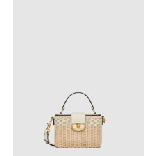 발렌티노 시그니처 고리 버들 세공 케이스백