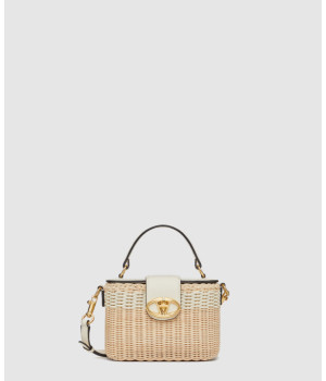 발렌티노 시그니처 고리 버들 세공 케이스백