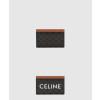 셀린느 트리오페 캔버스 로고 프린트 카드지갑 10B702