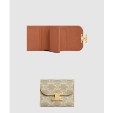 셀린느 스몰 트리옹프 플랩 지갑 10D782