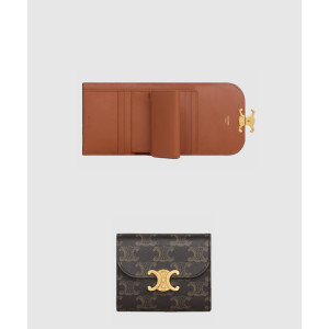 셀린느 스몰 트리옹프 플랩 지갑 10D782