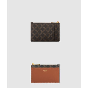 셀린느 지퍼 카드 지갑 10F992