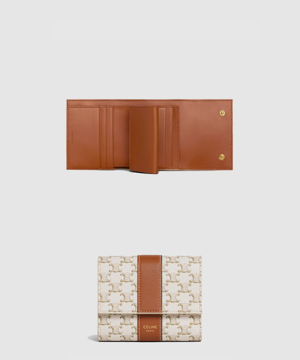 셀린느 트리옹프 스몰 반지갑 10D572