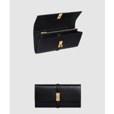 셀린느 새틴 카프스킨 샤이니 16 장지갑 10M033