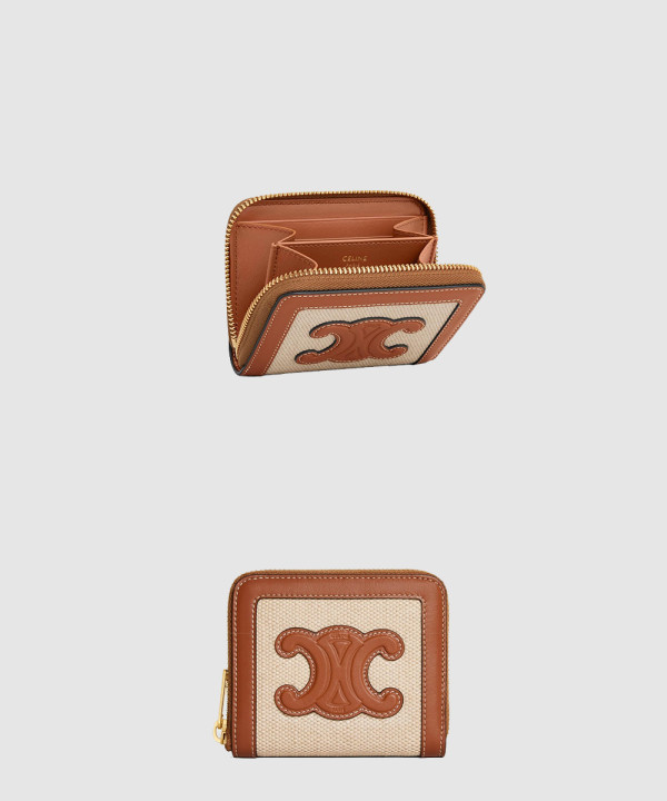 셀린느 컴팩트 지퍼 반지갑 10L742