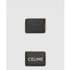 셀린느 트리옹프 동전 지갑 카드 파우치 10C662