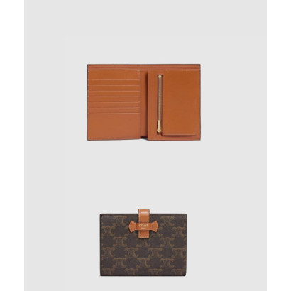 셀린느 미디움 스트랩 지갑 10B642