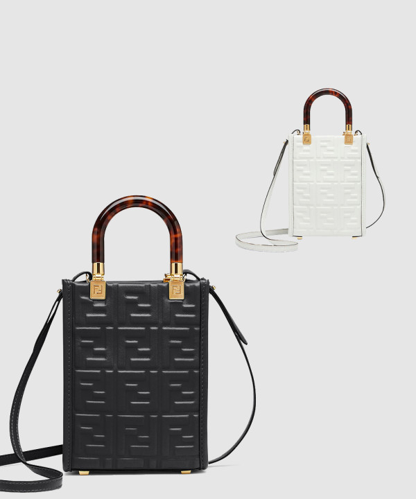 펜디 선샤인 미니 쇼퍼백 8BS051