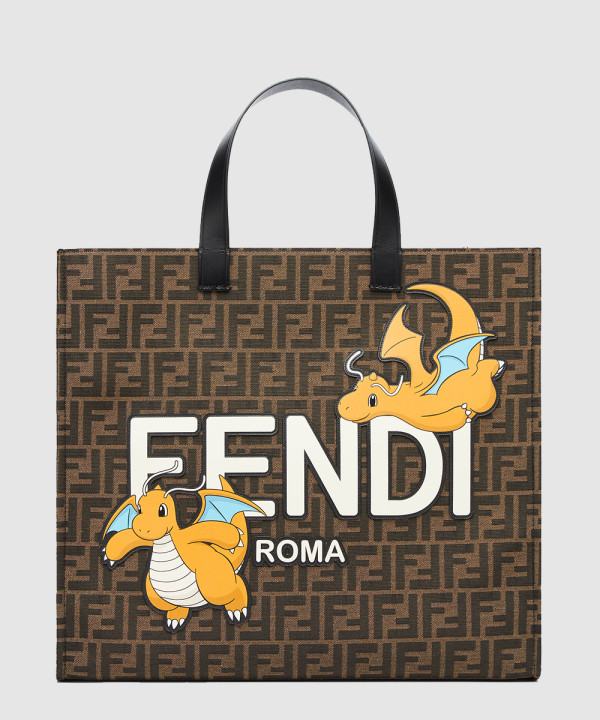 펜디 FF 쇼퍼 패브릭백 8BH357