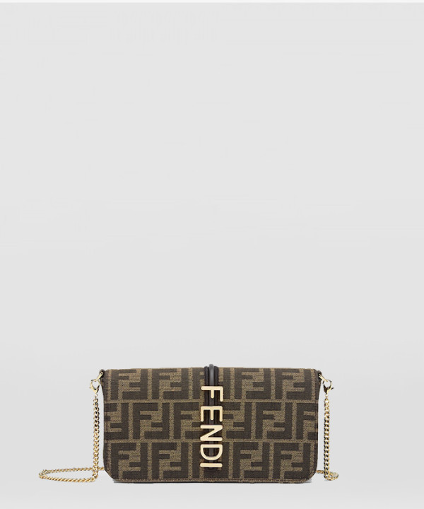 펜디 그라피 월릿 체인 숄더 크로스백 8BS076