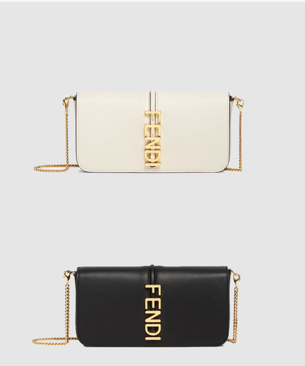 펜디 그라피 월릿 체인 숄더 크로스백 8BS076