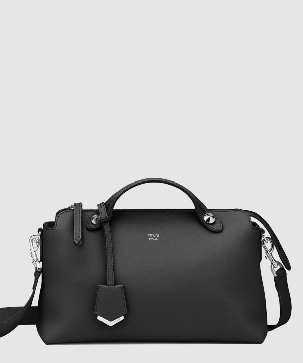 펜디 바이 더 웨이 미듐 레더 토트 숄더백 8BL146