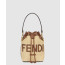 펜디 몬트레조 라피아 버킷백 8BS093